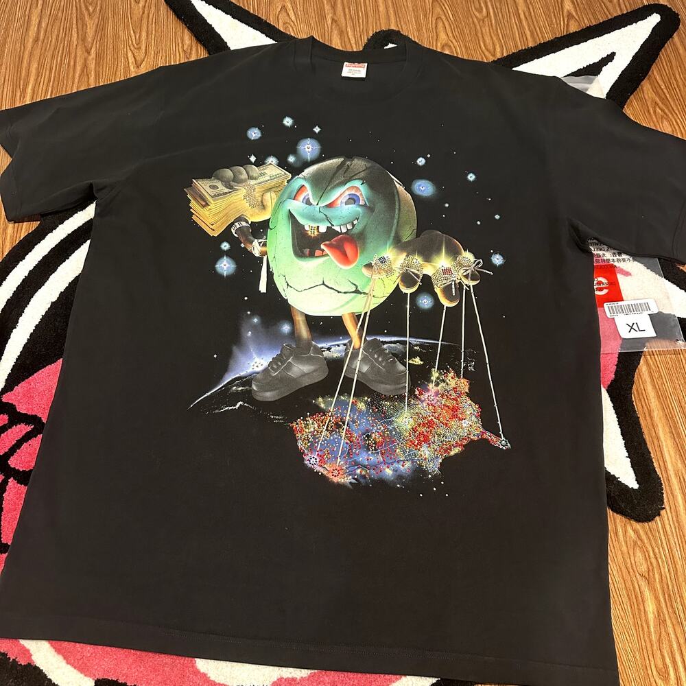 Supreme SALEM S/S Top – Black – X-Large – Brand New